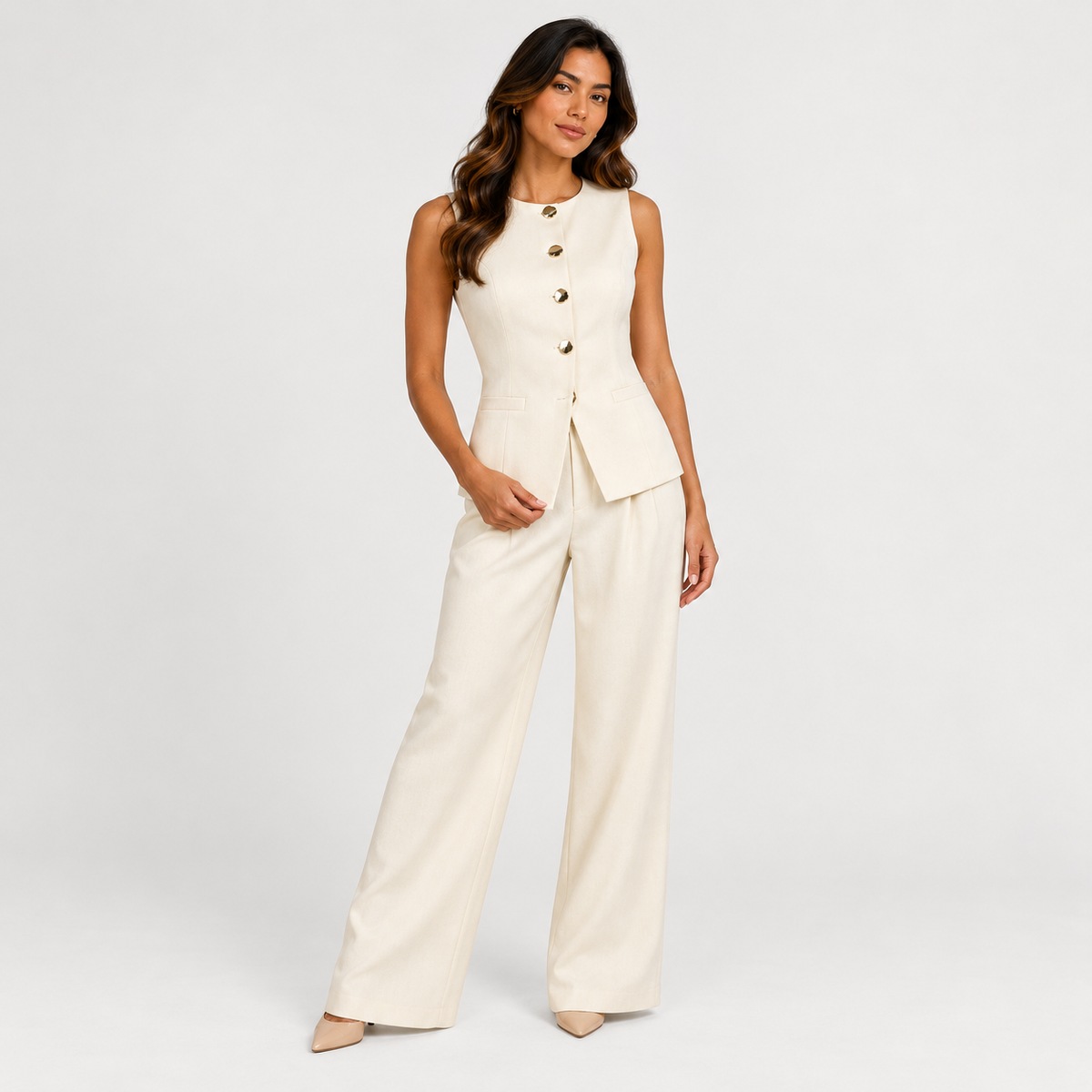 Vest & Trouser Co-Ord Set 