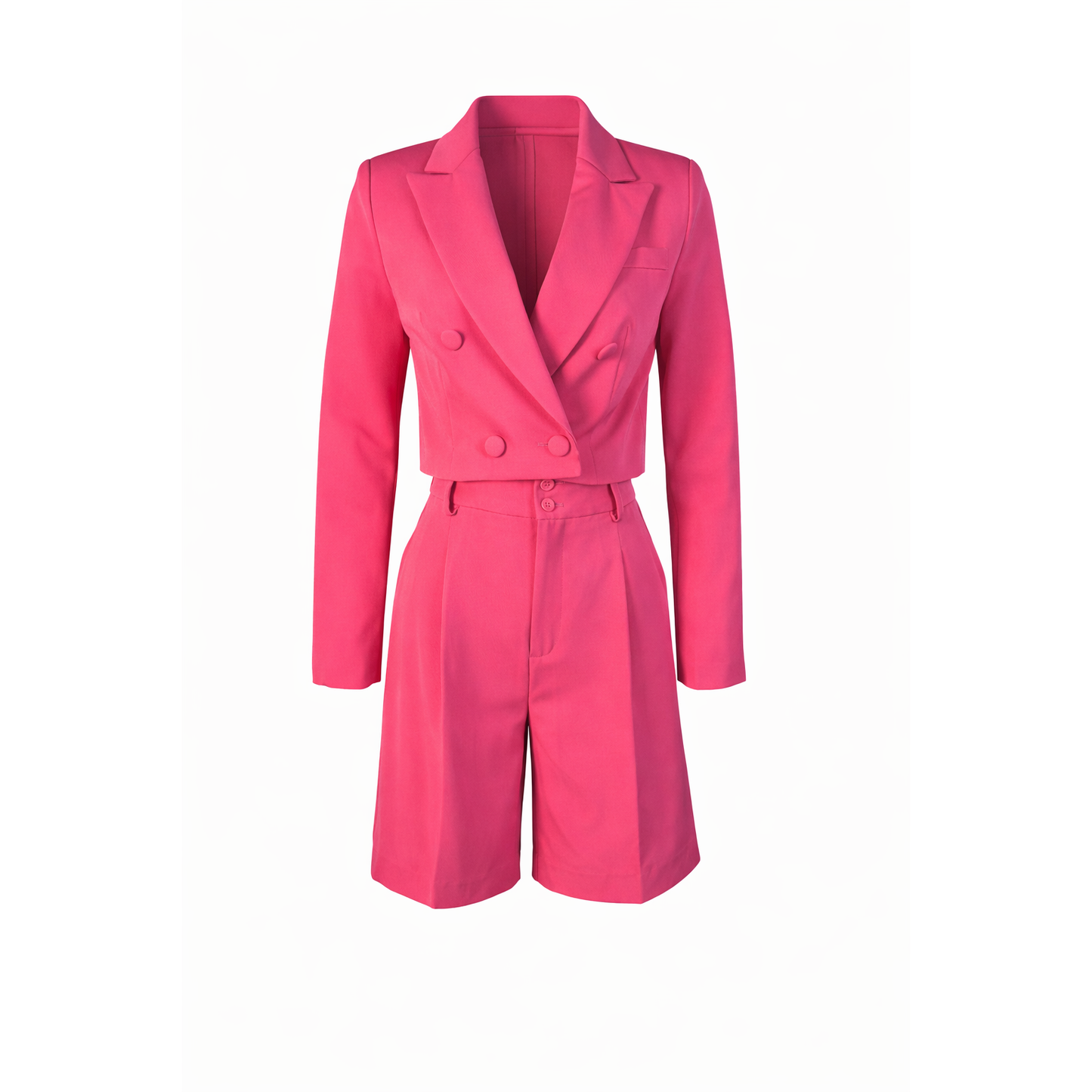 Outfit Set tailored cropped blazer ATTENTIF