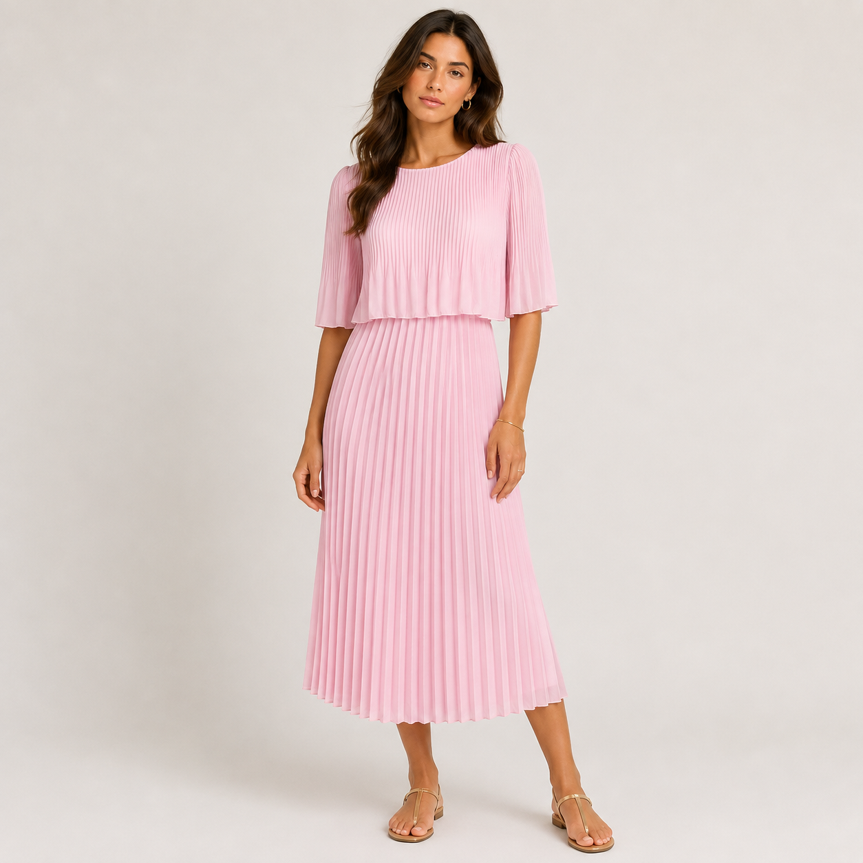 Pleated Dress 