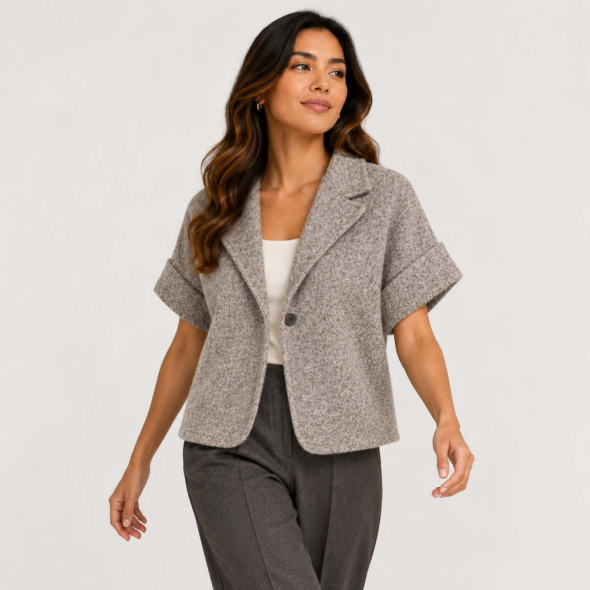 Short sleeves jacket 