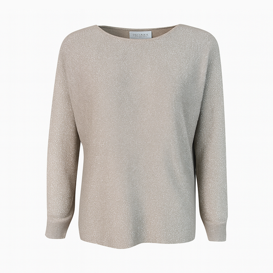 Metallic sweater