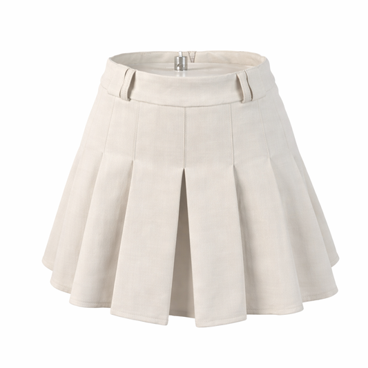Pleated short with white elastic waistband CHANCE ITALIA