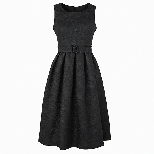 Belted dress
