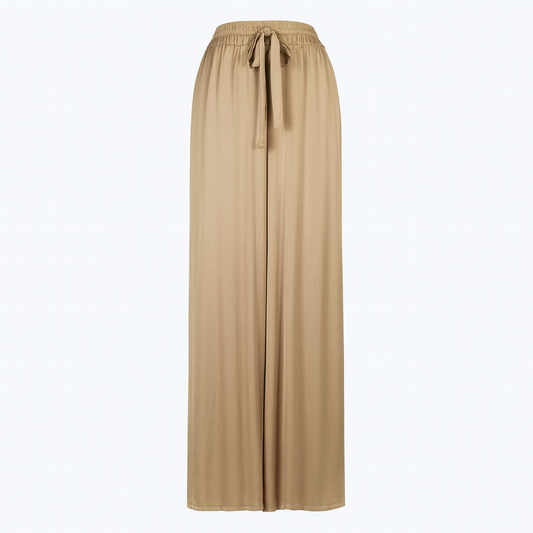 Elastic waistcoat trousers  satin finish